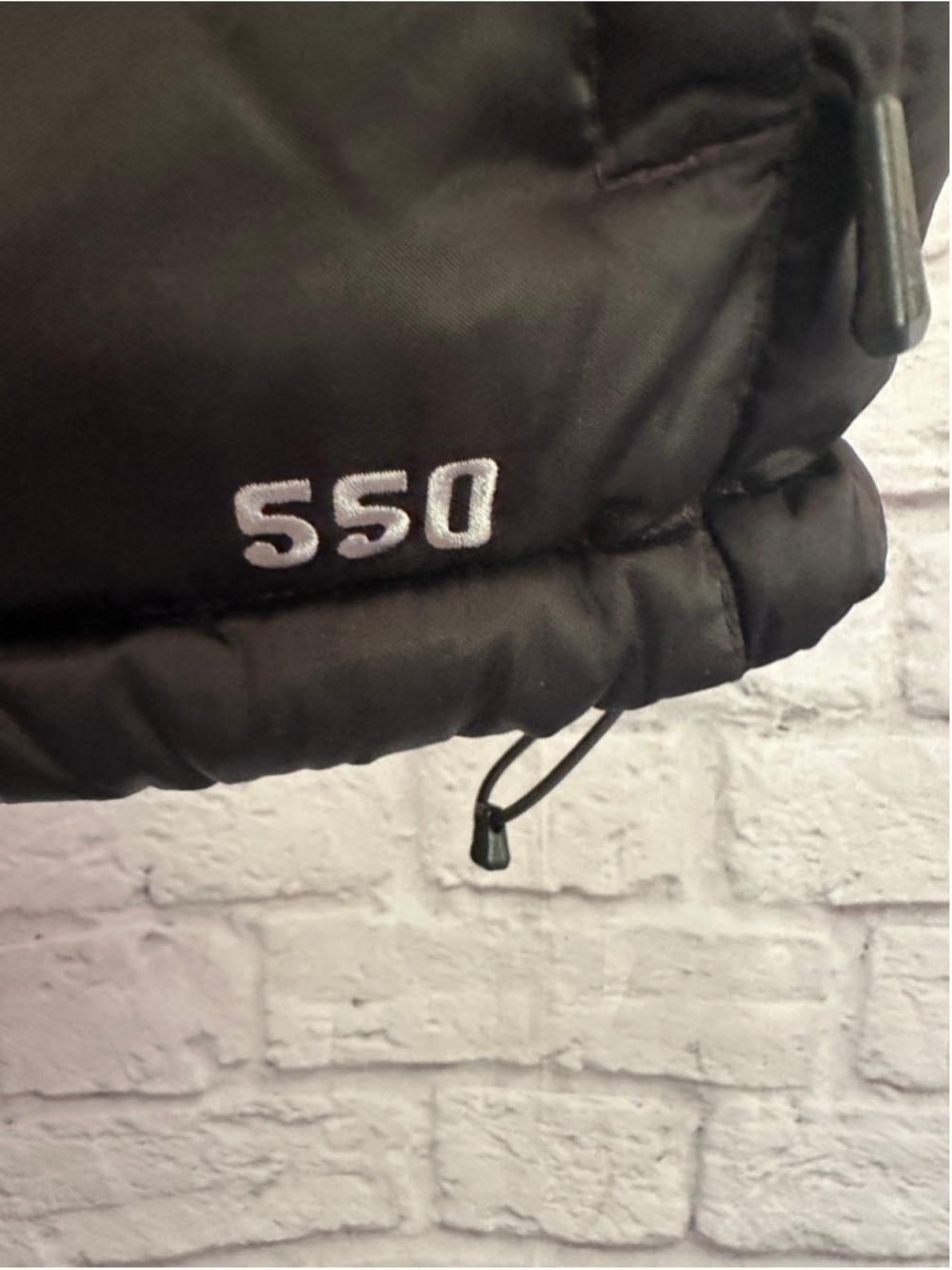 The North Face 550 Down Vest Black Womens Medium Aconcagua Puffer Gorpcore - Picture 5 of 6